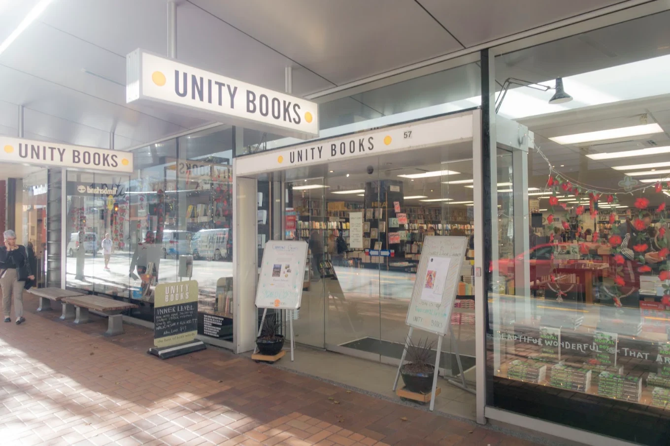 Unity Books Wellington — Bookstores in Wellington