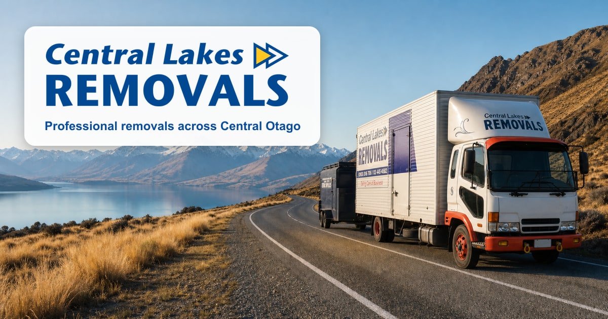 Central Lakes Removals — Moving Companies in Queenstown