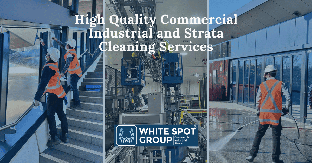 White Spot Group — Commercial Cleaning Services in Christchurch