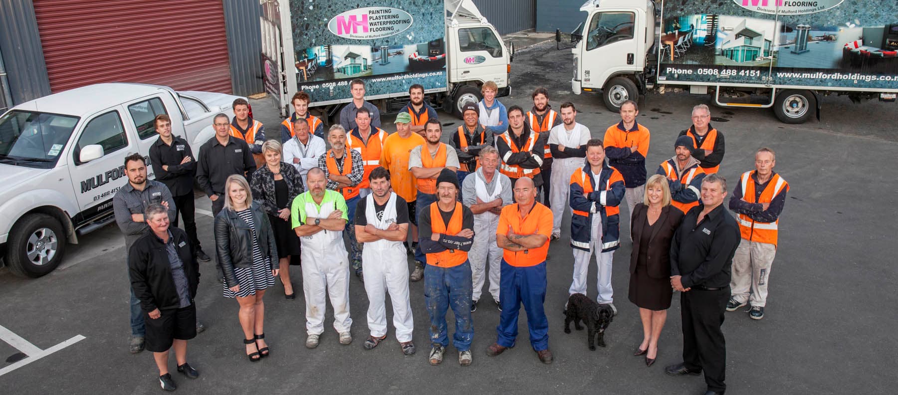 Mulford Holdings — Paving Contractors in Dunedin