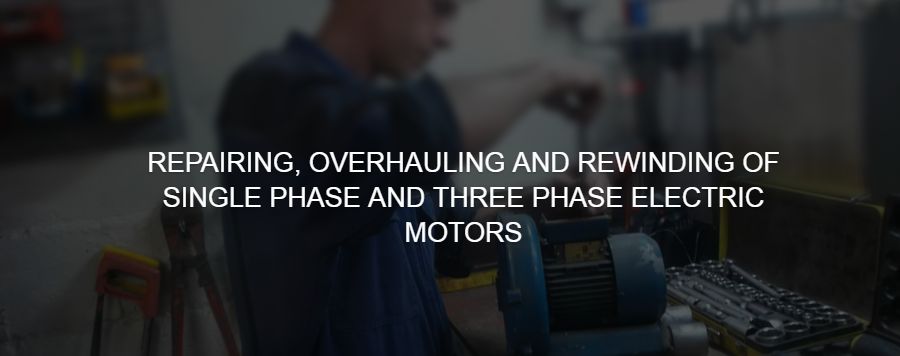 Electric Motor Repair (EMR) Christchurch — Appliance Repair in Christchurch