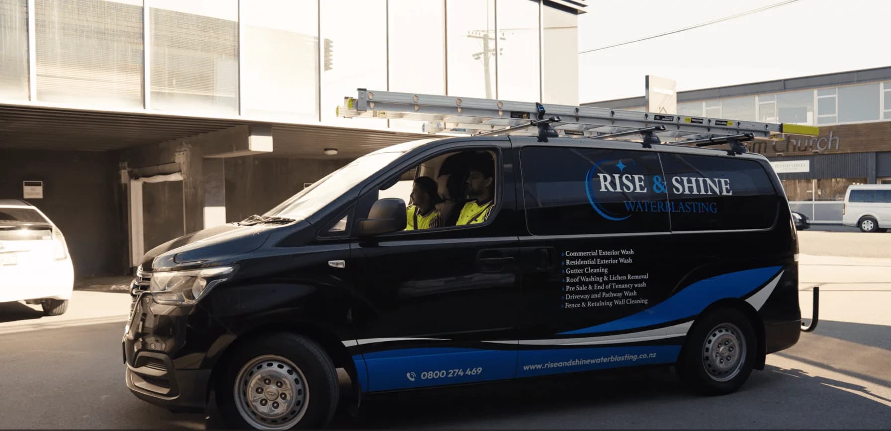 Rise and Shine Waterblasting — Cleaning Services in Queenstown