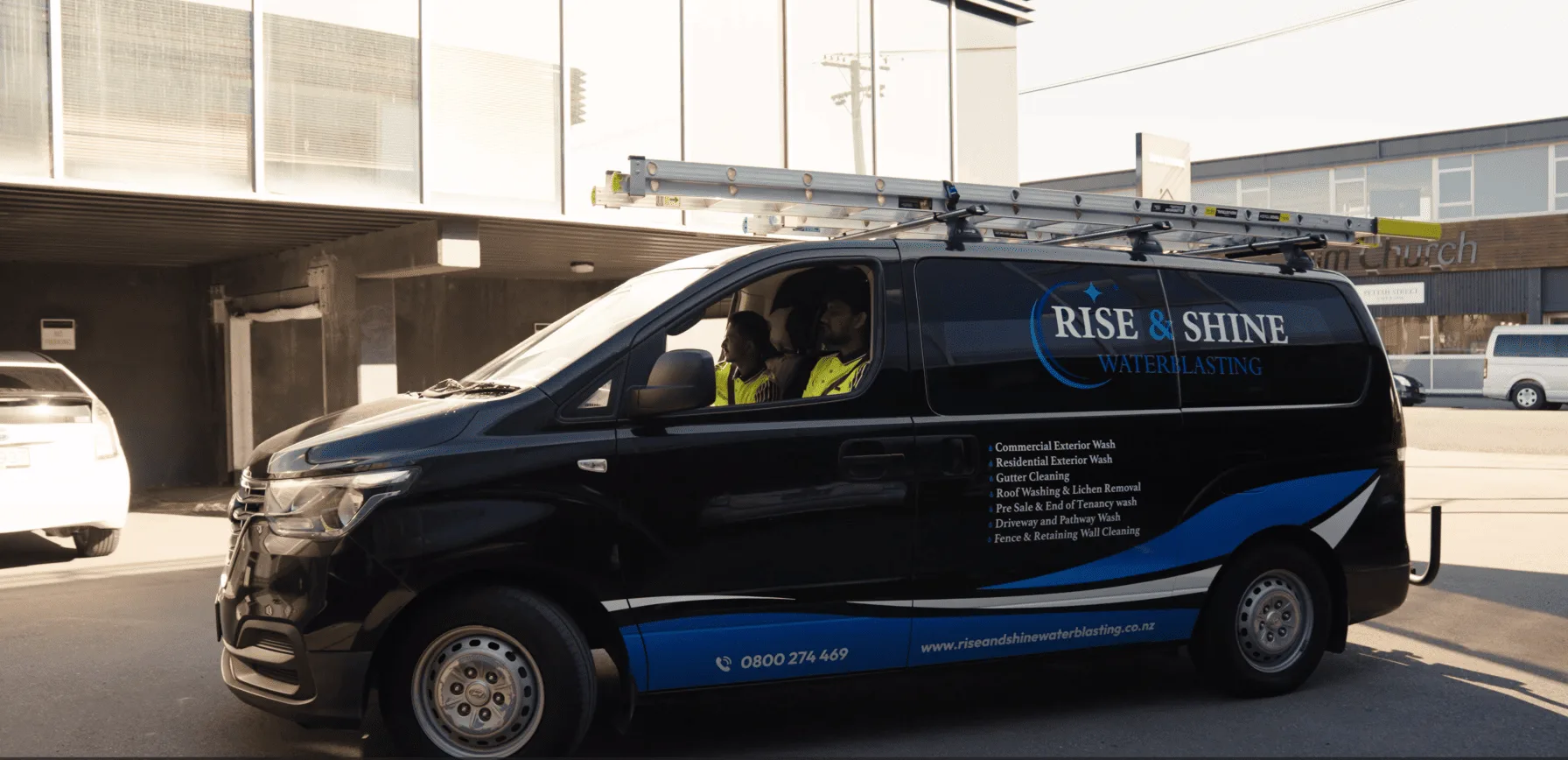 Rise and Shine Waterblasting — Cleaning Services in Queenstown