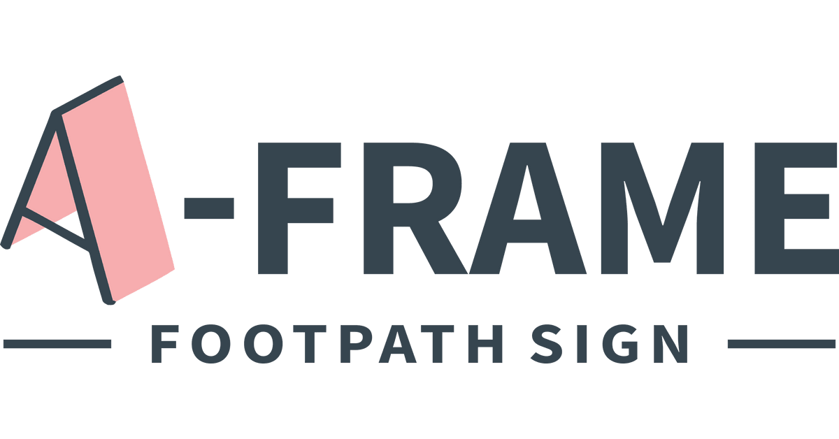A-frame Footpath Sign — Travel & Tourism in Howick