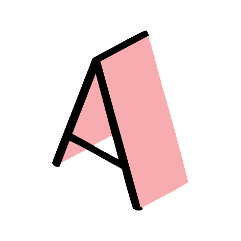 A-frame Footpath Sign