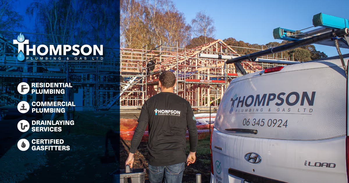 Thompson Plumbing & Gas — Plumbers in Whanganui
