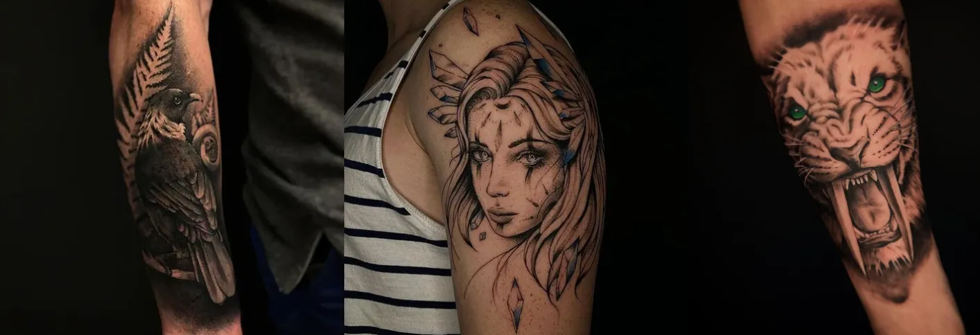 Linear Tattoo — Tattoo & Piercing Shops in Dunedin