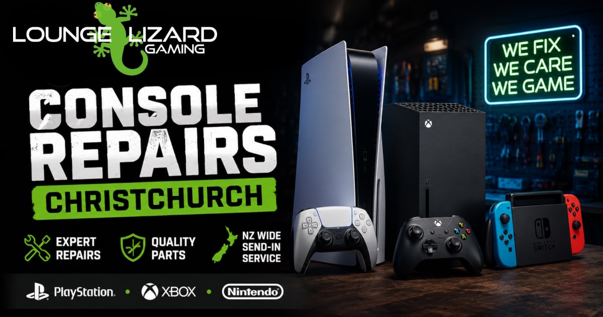 Lounge Lizard Gaming — Computer Repair Shops in Christchurch