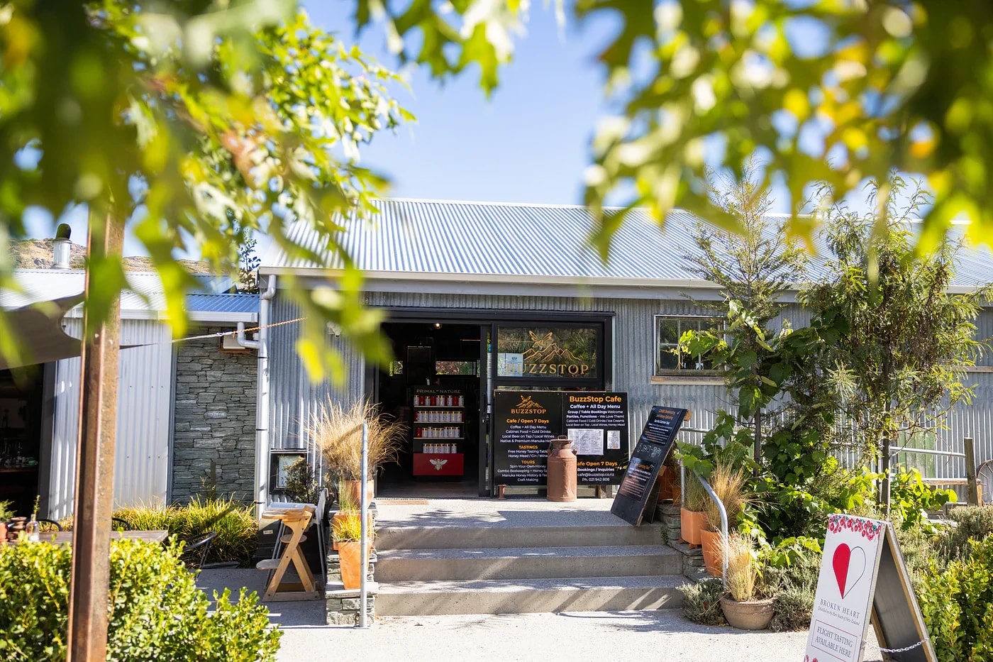 The Buzzstop Honey Centre & Cafe — Café in Queenstown