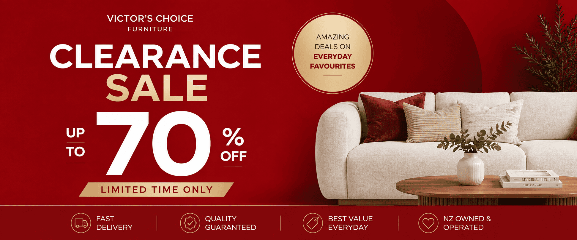Victor’s Choice Furniture — Furniture Stores in Auckland