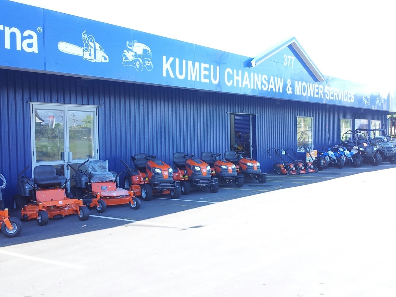 Kumeu Chainsaw & Mower Services — Hardware Stores in Rodney