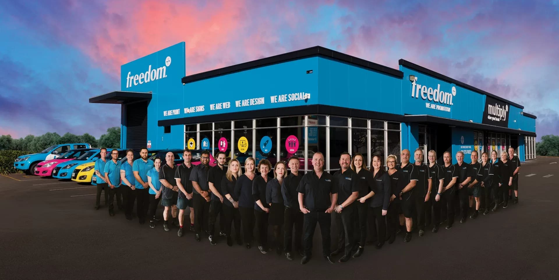 Freedom Plus — Branding Services in Palmerston North