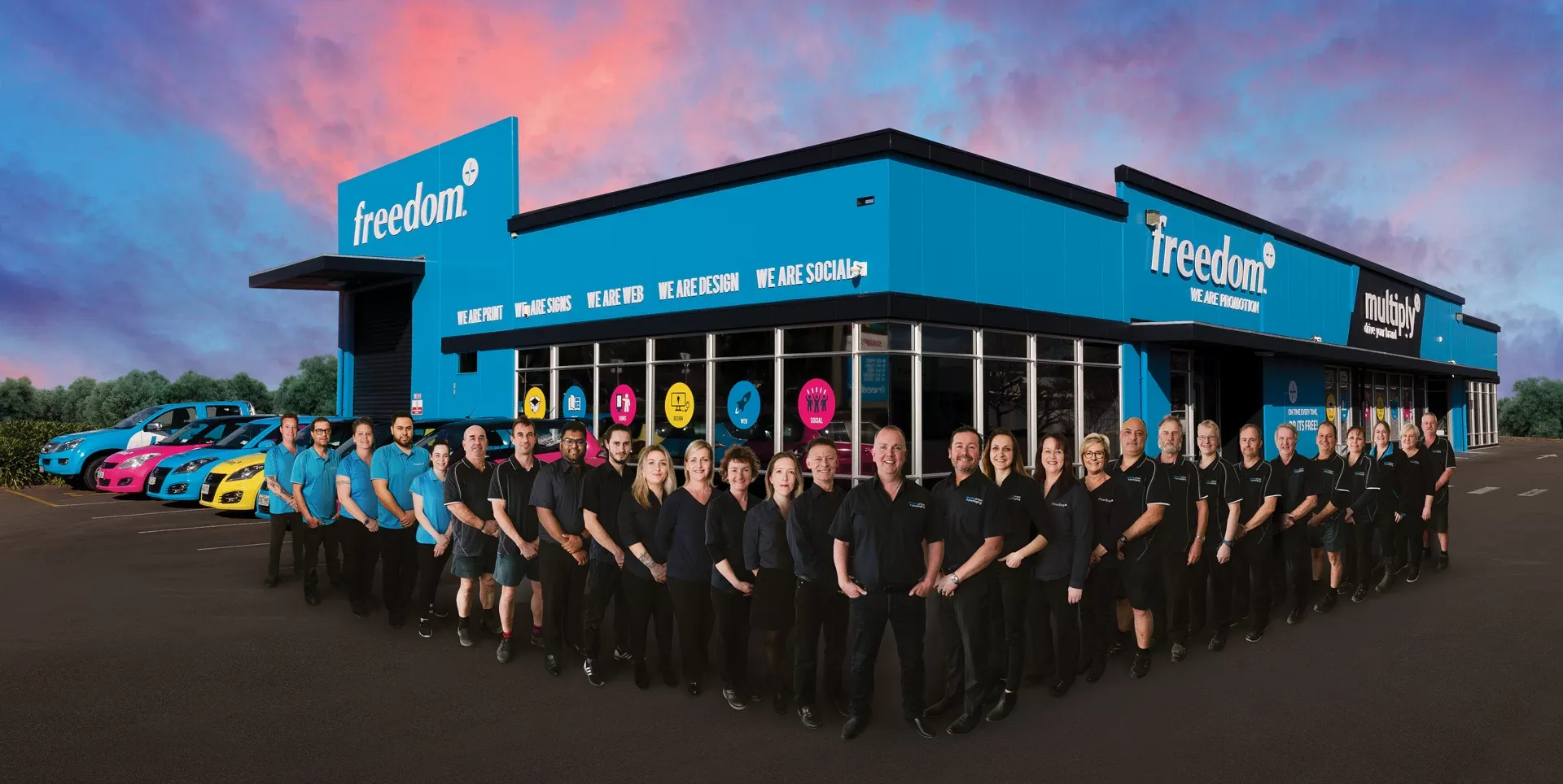 Freedom Plus — Branding Services in Palmerston North