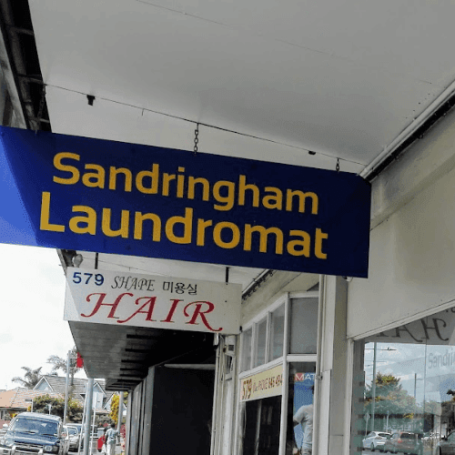Sandringham Laundromat logo