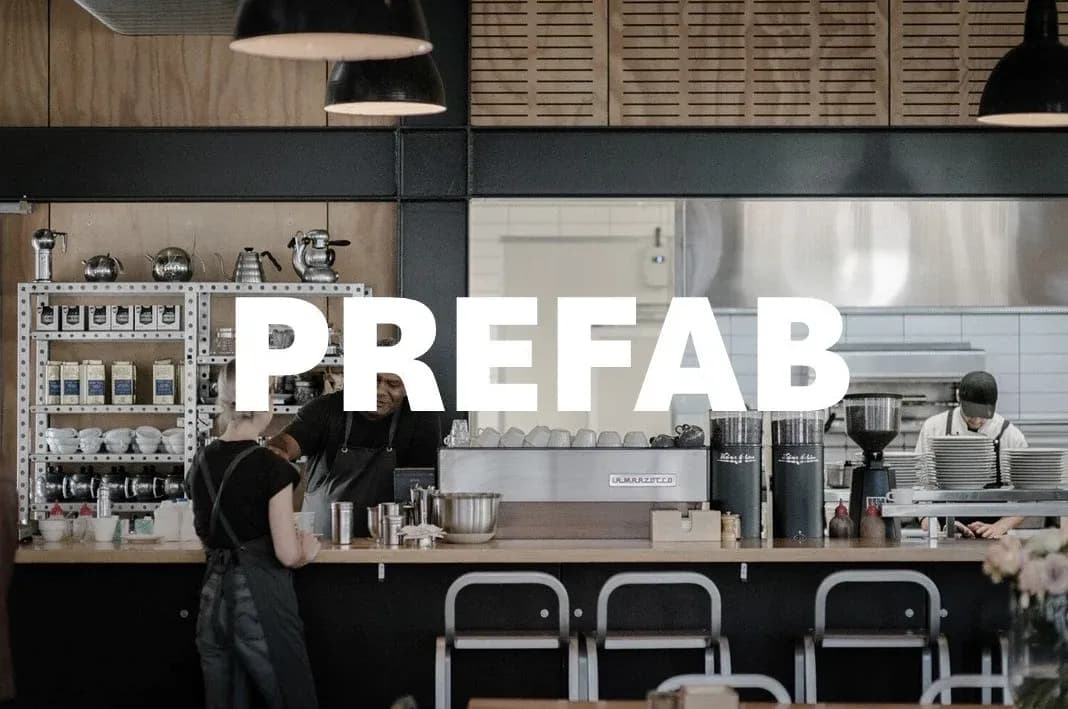 Prefab — Cafés in Wellington