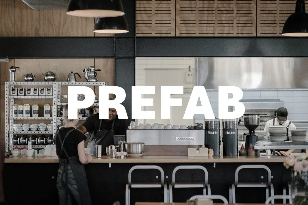 Prefab — Café in Wellington