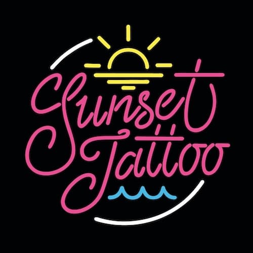 Sunset Tattoo logo