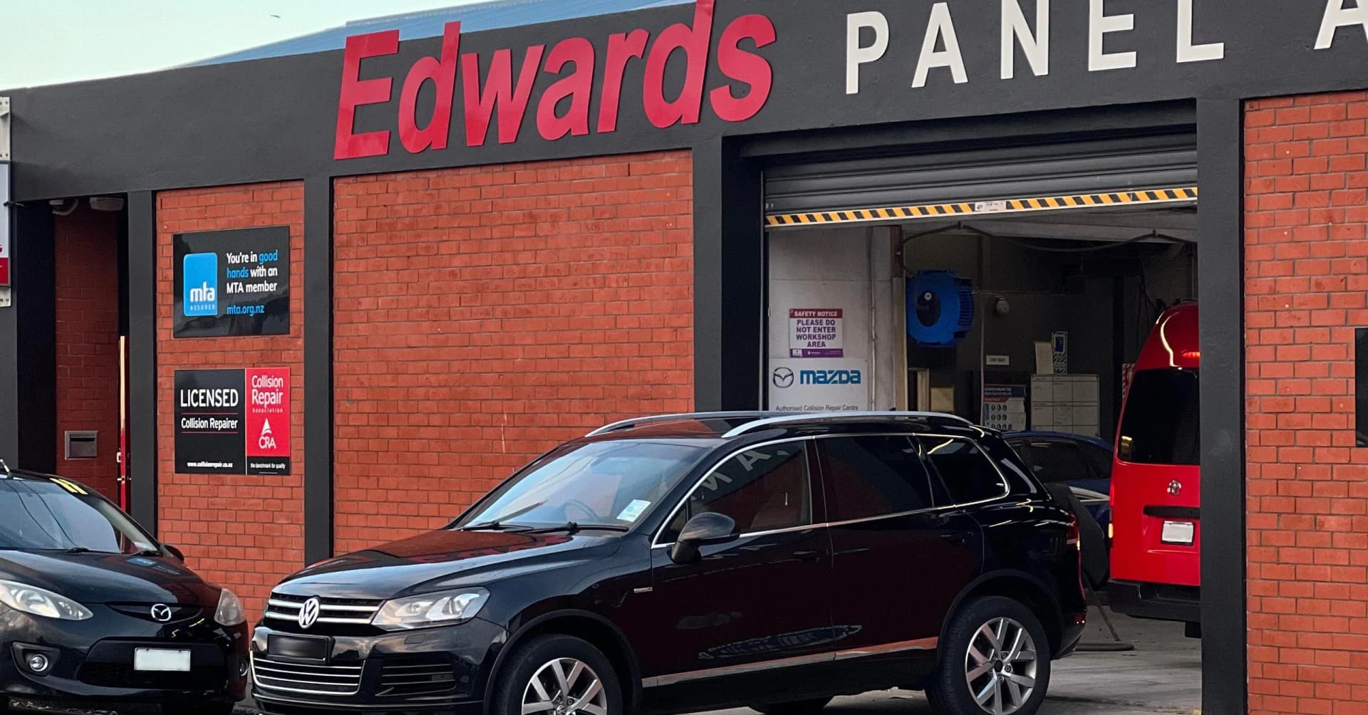 Edwards Panel & Paint — Automotive Services in Wellington