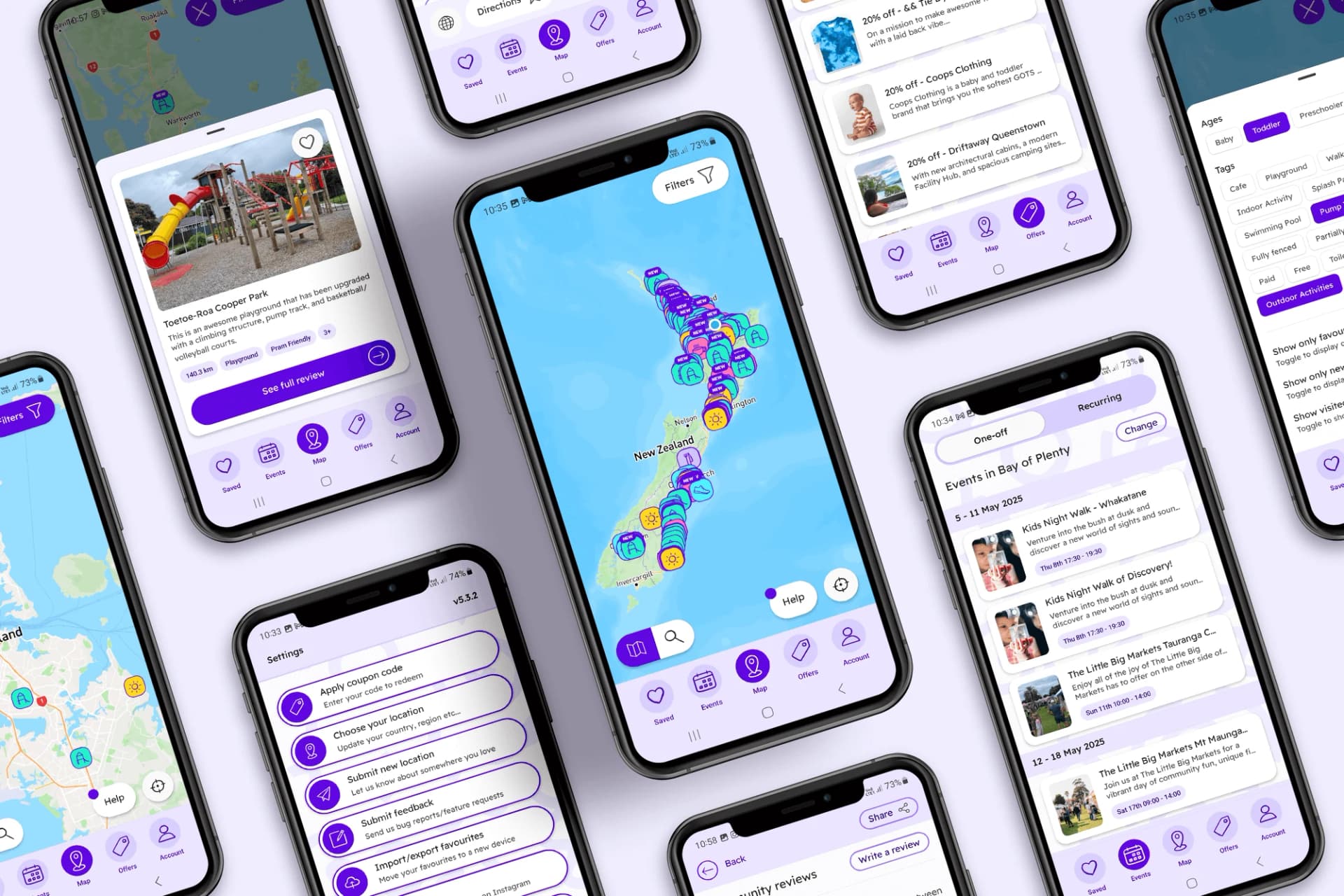 Roam With Kids — Digital Platforms in Auckland