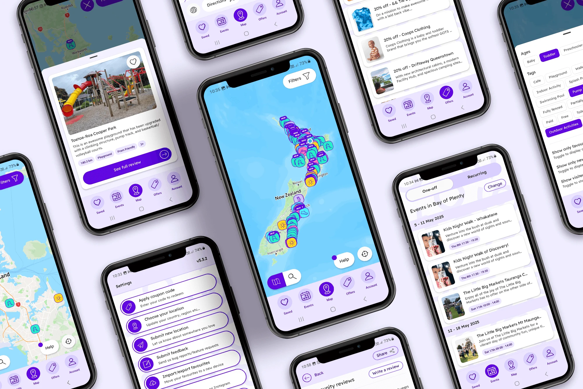 Roam With Kids — Digital Platforms in Auckland