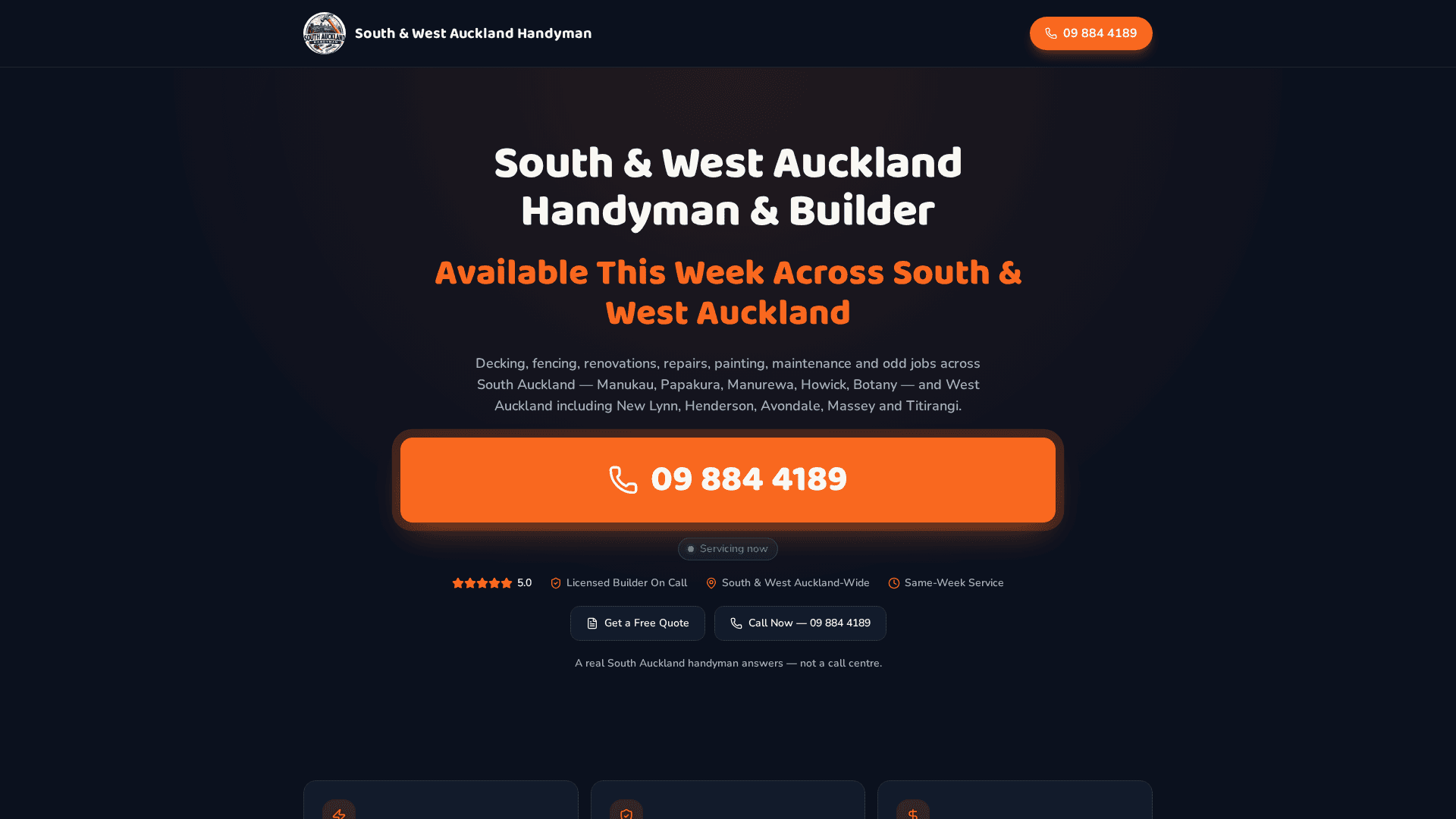 South Auckland Handyman & Builder — Property Maintenance Services in Manurewa