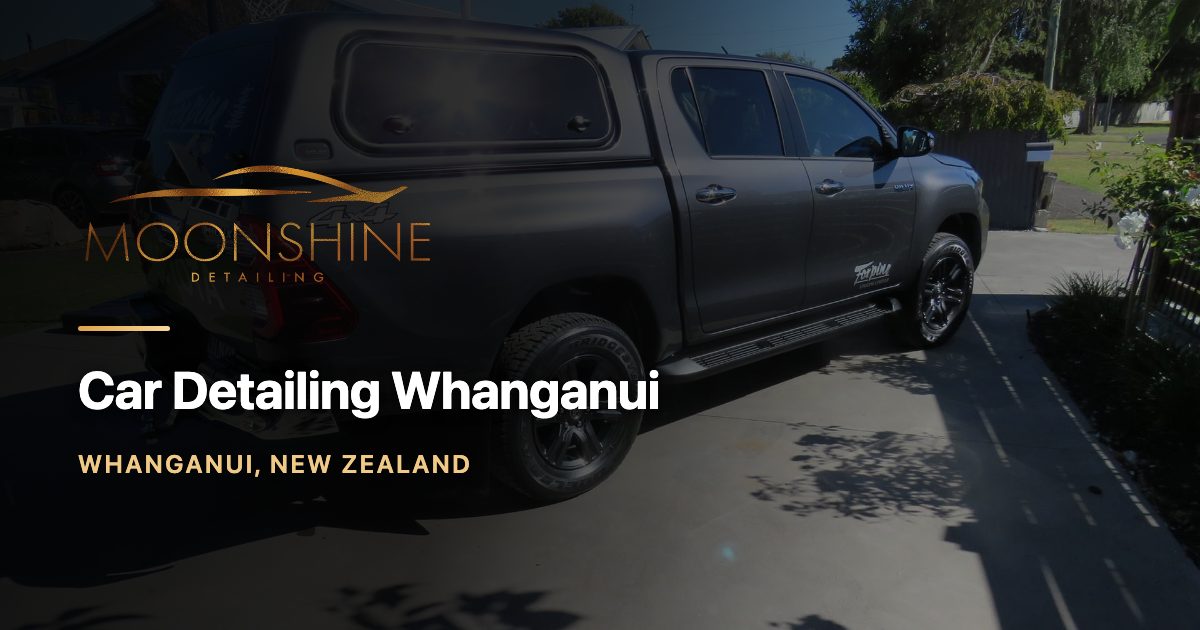 Moonshine Detailing — Car Washes in Whanganui