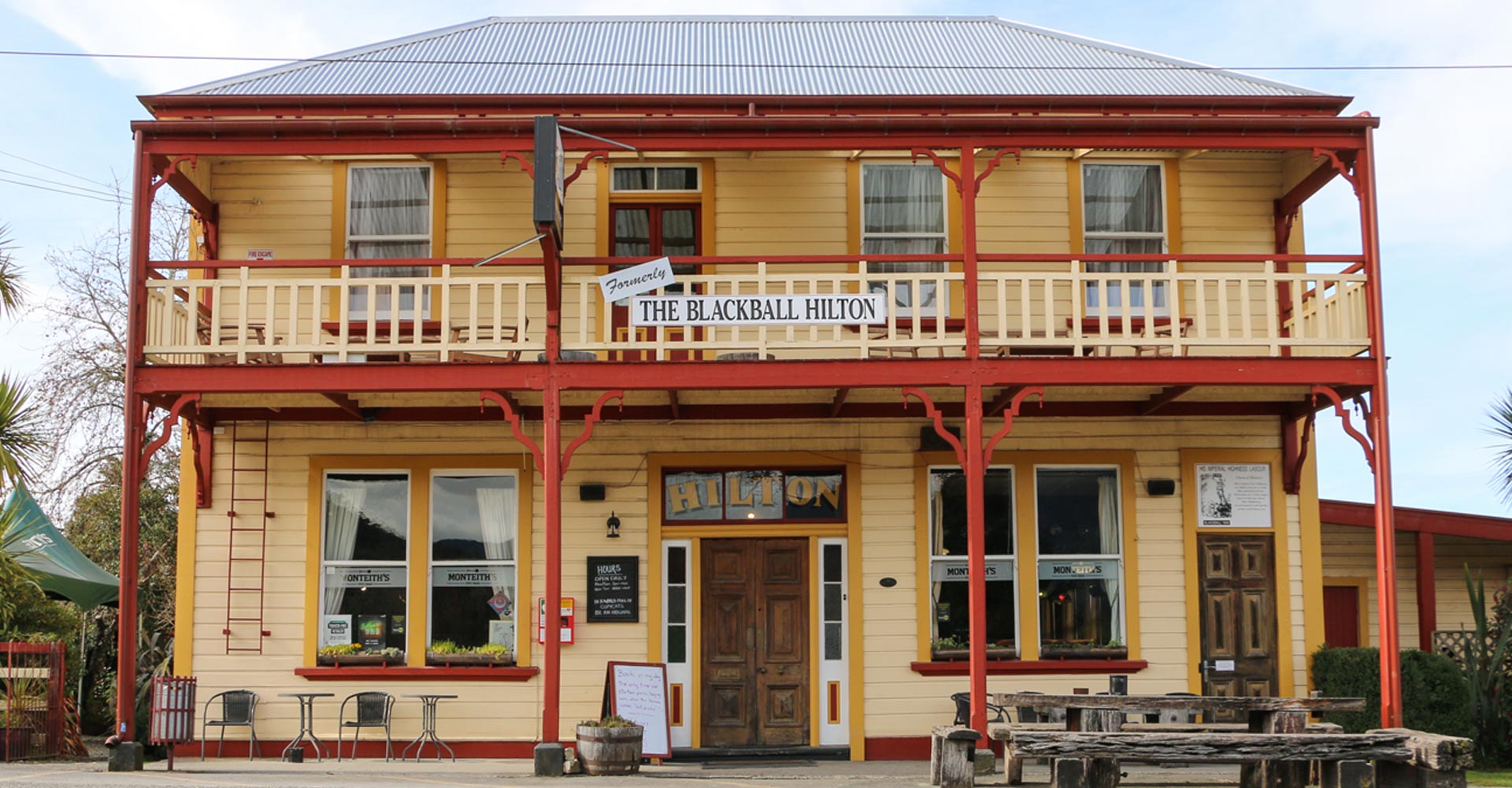 Formerly the Blackball Hilton — Accommodation in Blackball