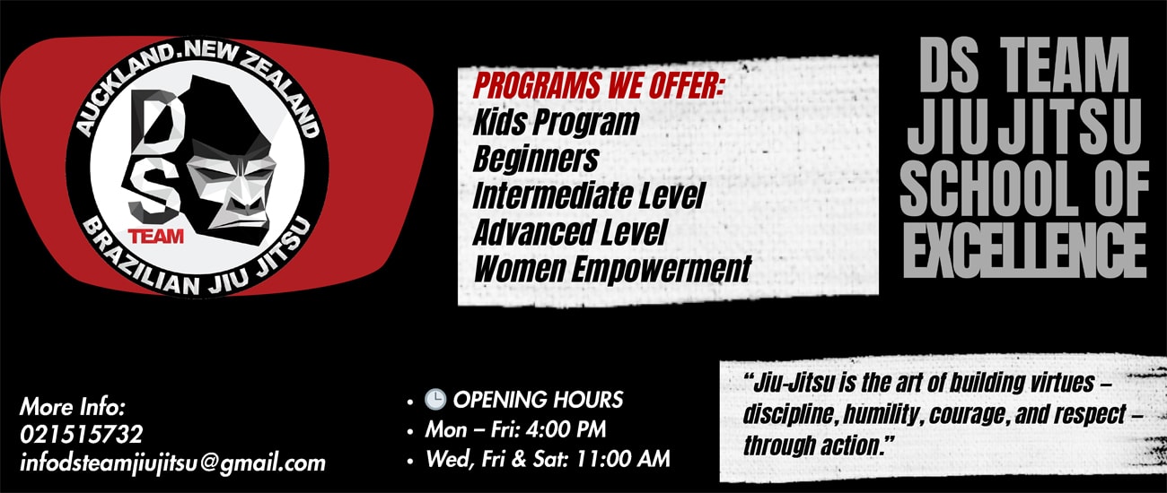 DS Team Jiu Jitsu School — Gyms in Auckland