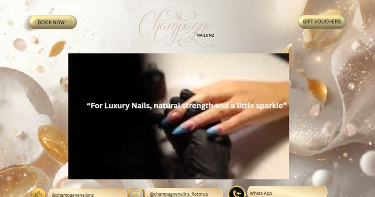 Champagne Nails NZ — Nail Salons in Rotorua