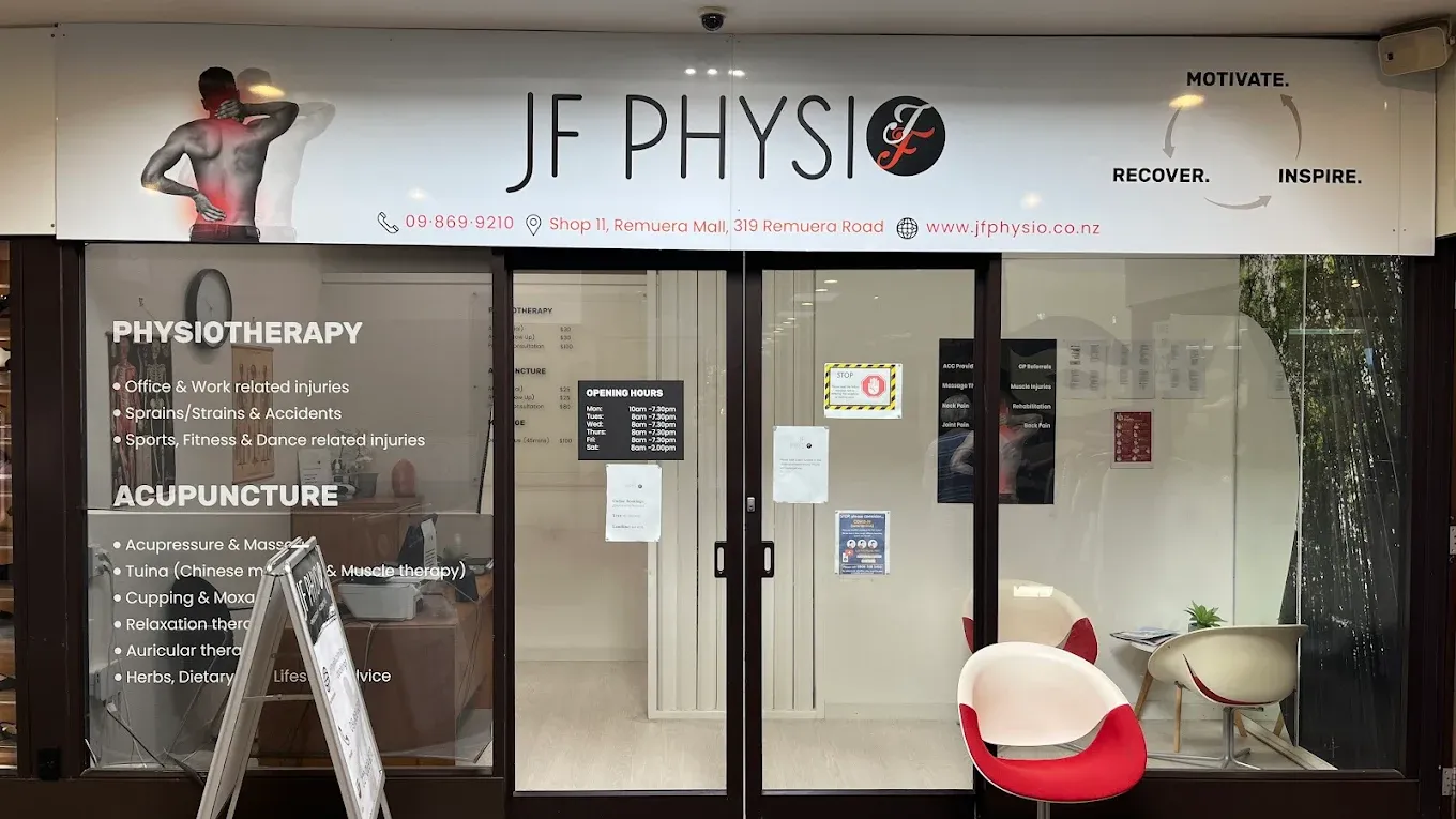 JF Physio — Physiotherapists in Ōrākei