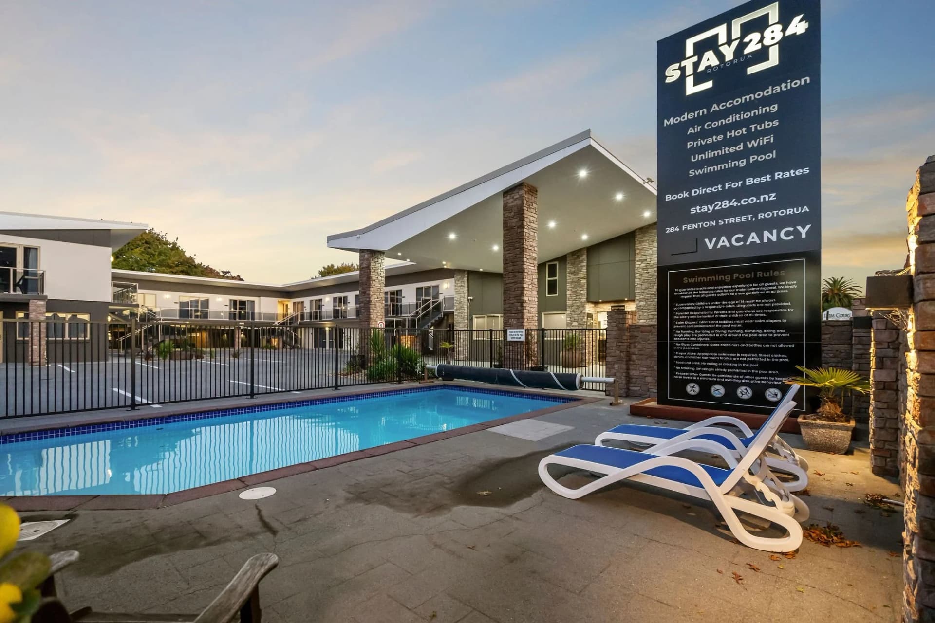 Stay284 — Accommodation in Rotorua