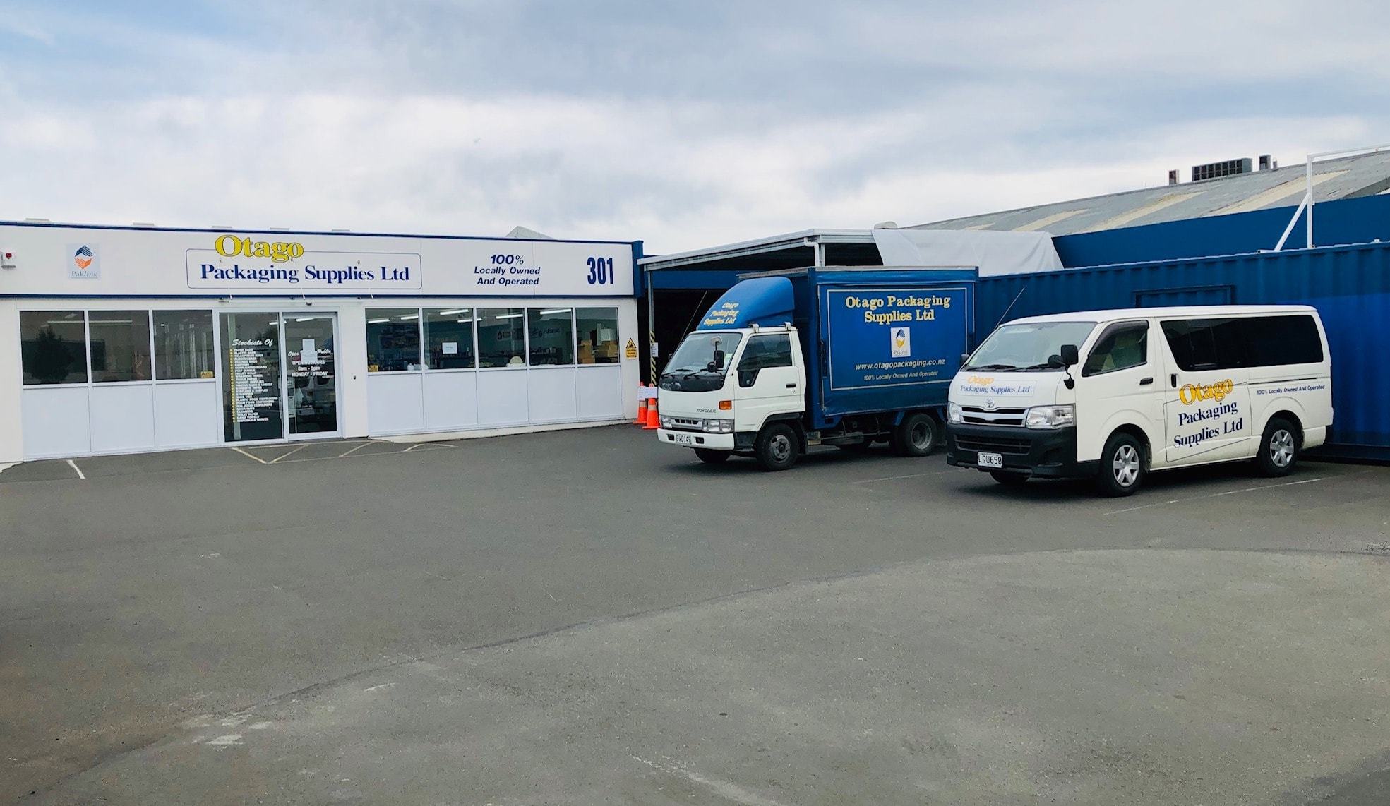 Otago Packaging Supplies — Professional Services in Dunedin