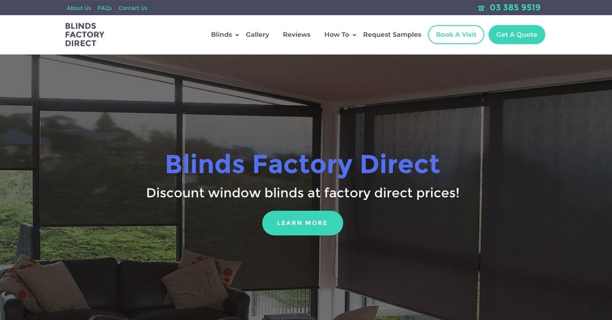 Blinds Factory Direct — Interior Designers in Christchurch