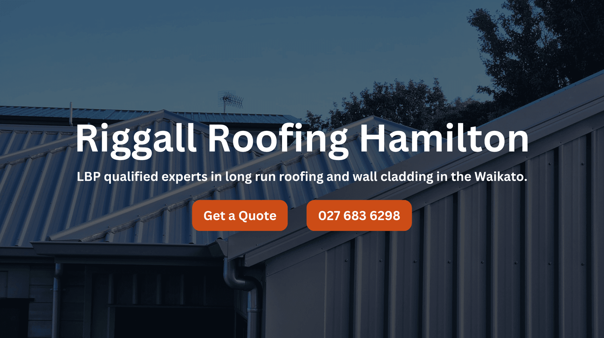 Riggall Roofing — Roofing Services in Hamilton
