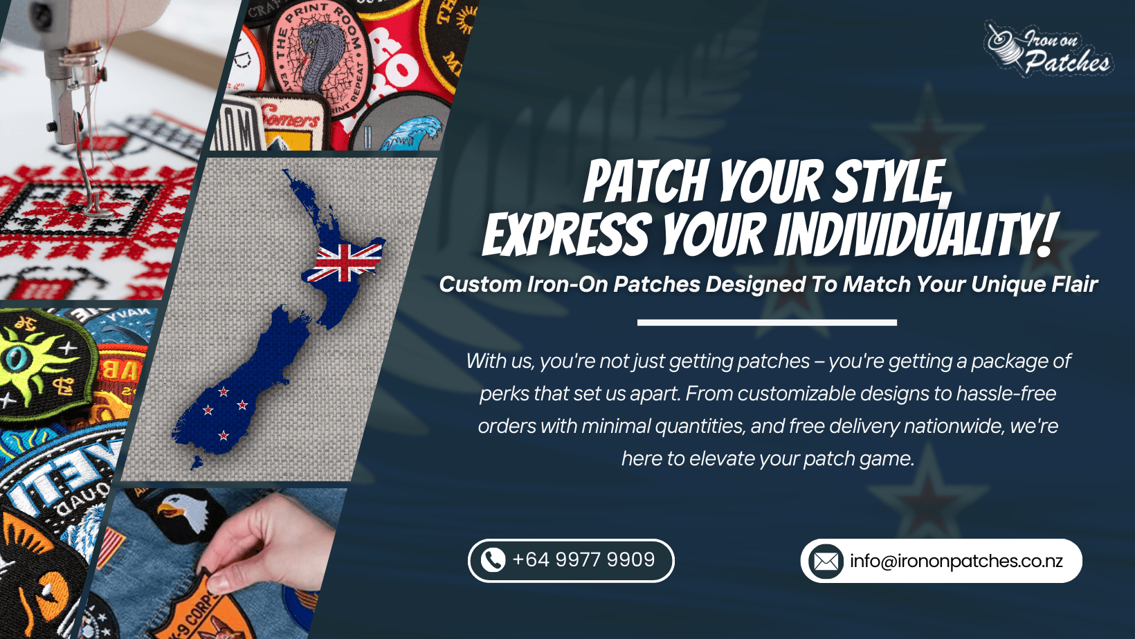 Iron On Patches — Non Profit Organisations in Central