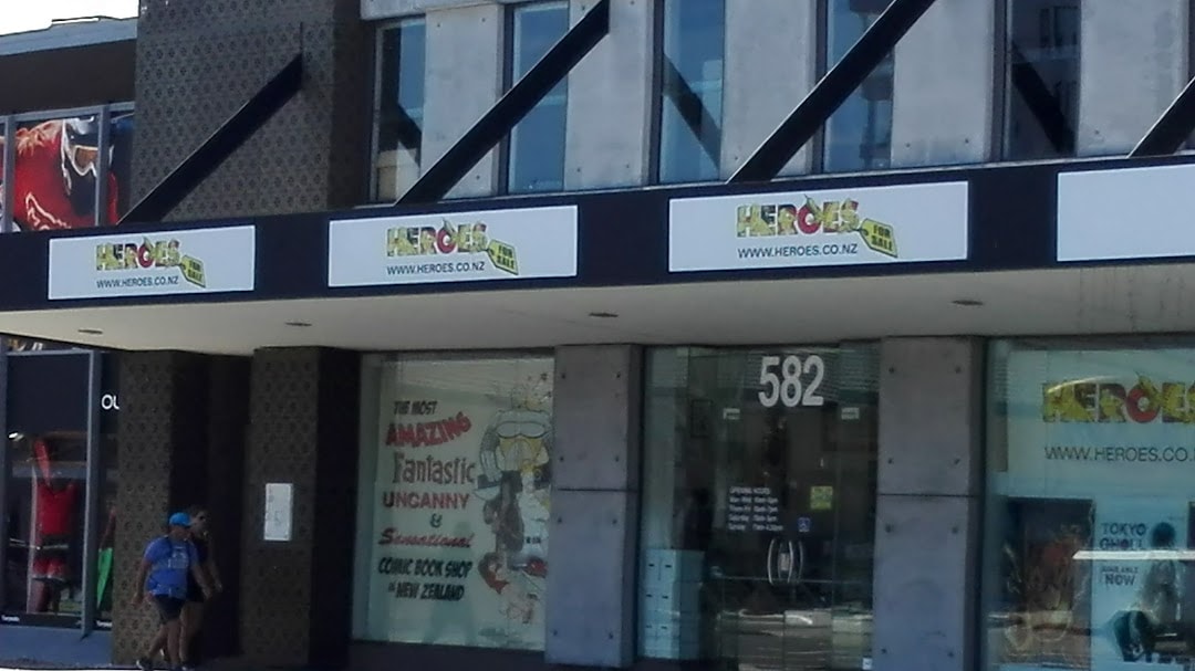 Heroes for Sale — Bookstores in Auckland