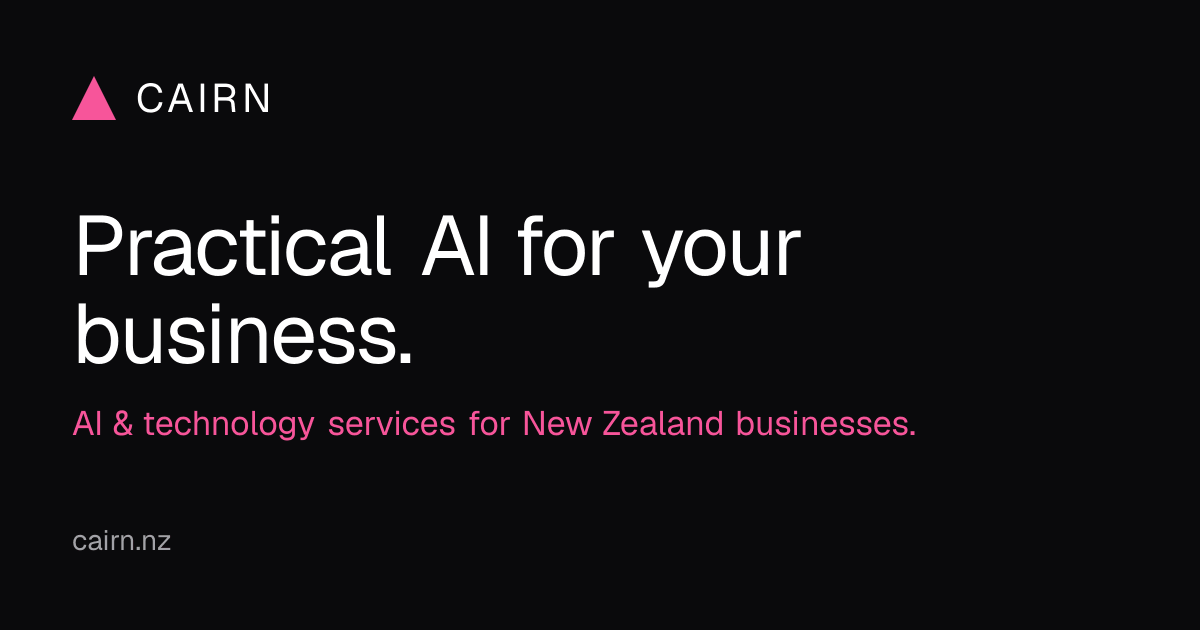 Cairn Consulting Limited — Business Consultants in Otago - Ōtākou