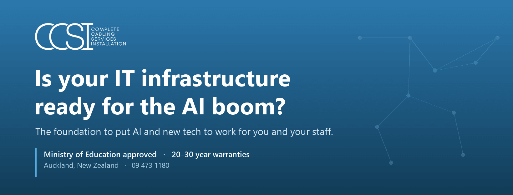 CCSI - Complete Cabling Services Integrator — IT Services in Whangaparaoa