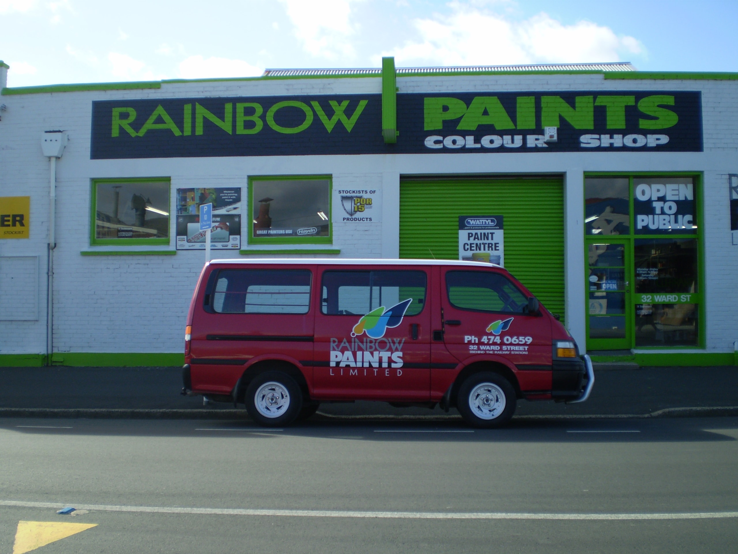 Rainbow Paints — Automotive Services in Dunedin
