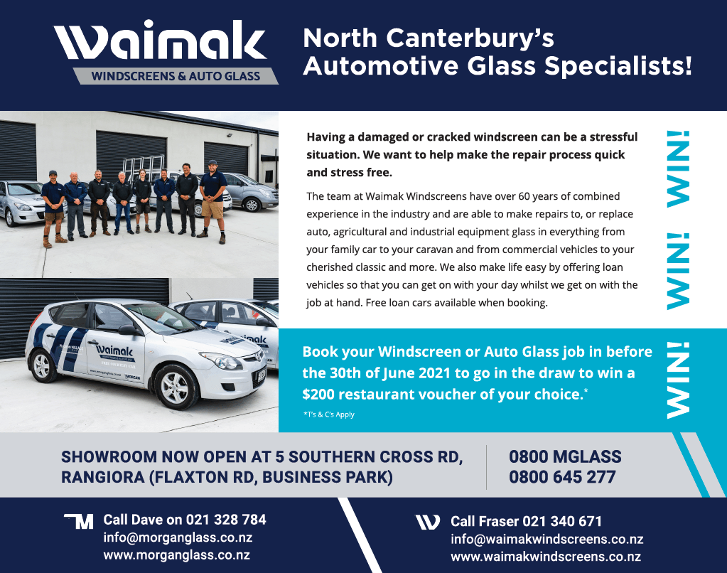 Waimak Windscreens & Auto Glass — Auto Parts Stores in Rangiora