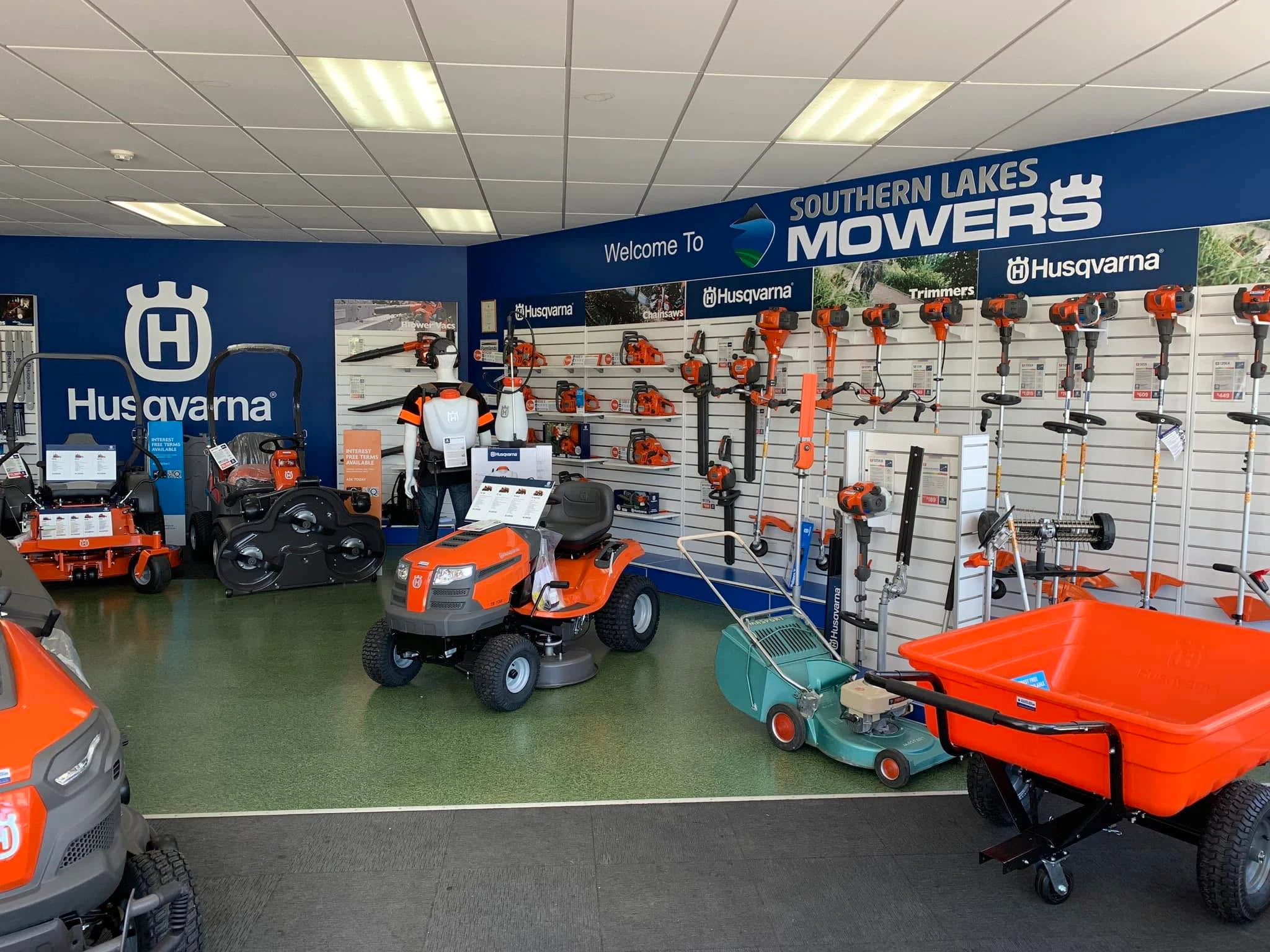 Southern Lakes Mowers — Hardware Stores in Frankton
