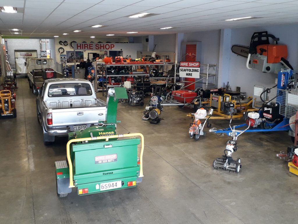 Hire Shop Feilding — Equipment Suppliers in Feilding