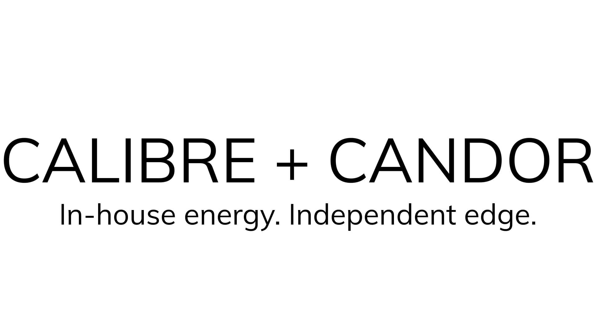CALIBRE + CANDOR (Media Co)