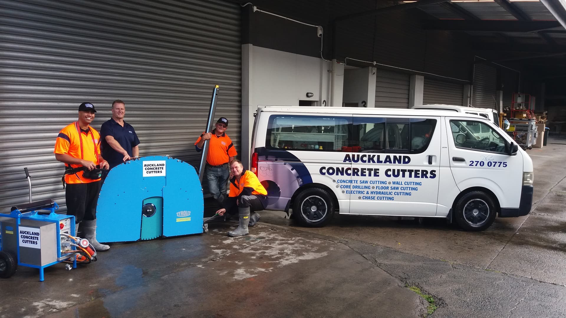 Auckland Concrete Cutters — Paving Contractors in Auckland