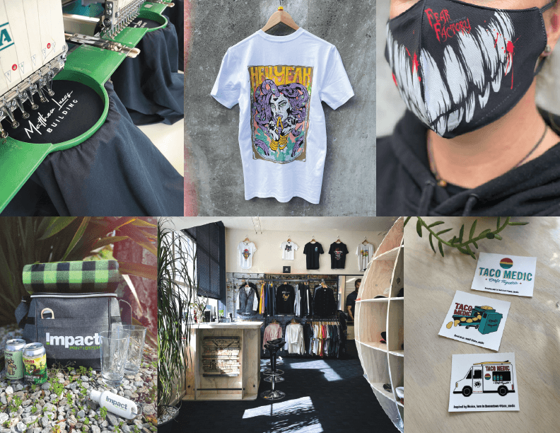 Impact Print & Stitch - Screen printing and Embroidery — Clothing Stores in Queenstown