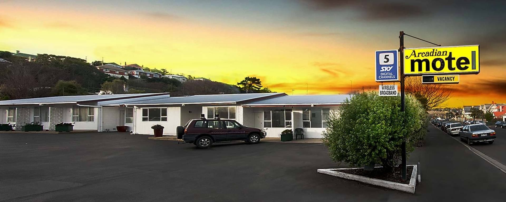 Arcadian Motel — Accommodation in Dunedin