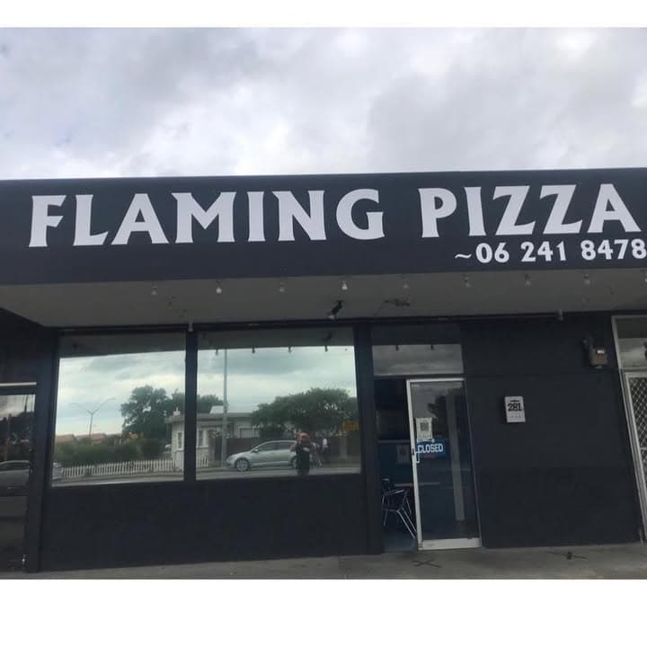 Flaming Pizza