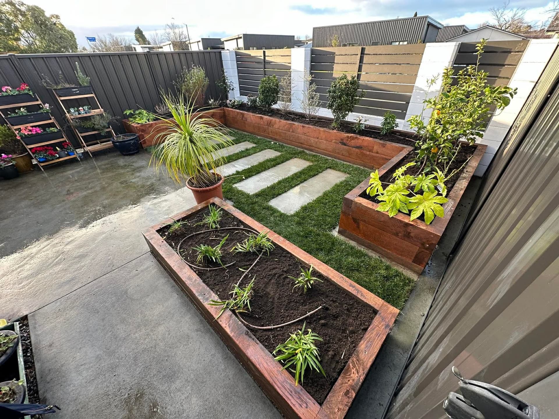 Backyard Eco Landscapers — Landscaping Services in Clive