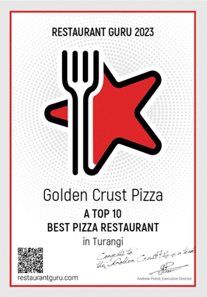 Golden Crust Pizza — Pizza Places in Tūrangi