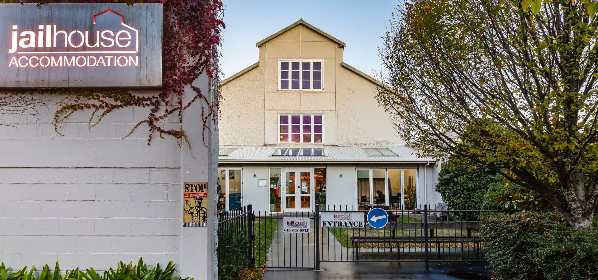 Jailhouse Accommodation — Accommodation in Christchurch